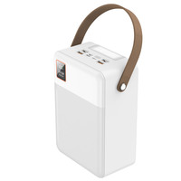 Batterie externe portable haute capacité 80000mAh 100000mAh, charge rapide 22.5W, avec écran LED et lampe de camping