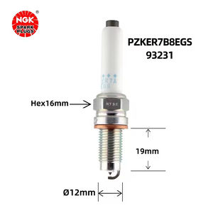 Bujías NGK Platinum PZKER7B8EGS 93231 04E905601 para Golf 7, Sagitar, Lavida, Gran Lavida, Beetle 1.2T - Product Image 2