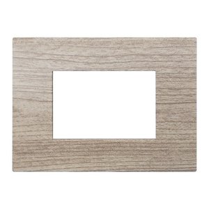Etroit Venus serie 3P lastra di plastica di colore legno chiaro compatibile con Vimar Arke-materiali elettrici/compatibile con Vimar - Product Image 3
