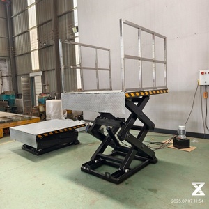 Plataforma Elevadora de Tijera Estacionaria de Acero Inoxidable para Uso Agrícola, Elevador de Tijera para 4 Personas con Capacidad de Carga, Elevación de 1520 mm - Product Image 1