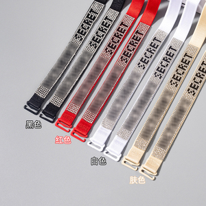 Vs phong cách mới 3D kính thạch nóng đồ lót chống trượt ban nhạc đàn hồi có thể tháo rời dây đeo áo ngực với dây đeo vai - Product Image 4