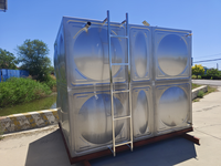 Nouveau réservoir de stockage d'eau potable en acier inoxydable de haute qualité pour la maison