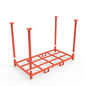 Rayonnage à pneus pliable à haute efficacité pour entrepôt, rayonnage métallique pour palettes, rayonnage empilable - Product Image 4