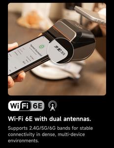 Imprimante de reçus SUNMI V3 Plus, terminal de point de vente, imprimante thermique 58 mm, Android, portable, lecteur de codes-barres intelligent, machine POS sans fil - Product Image 3