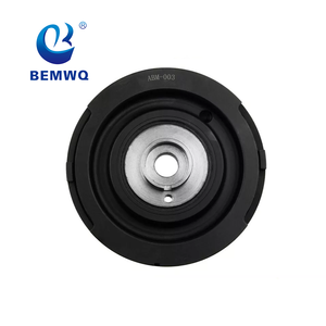 11232247565 BEMWQ caucho negro Auto motor piezas cigüeñal polea para <span class=keywords><strong>BMW</strong></span> <span class=keywords><strong>E46</strong></span> <span class=keywords><strong>N47</strong></span> - Product Image 3