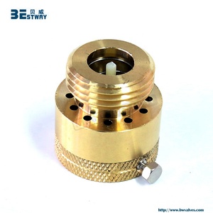 วาล์วกันน้ำกลับ BMAG Quick Connect NPT 1/2"-3/4" ทองเหลืองปลอดสารตะกั่ว สำหรับน้ำและสุญญากาศ - Product Image 1