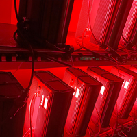Projecteur LED extérieur de haute qualité, indice de protection IP67, contrôle DMX512 pour les stades, les fêtes, contrôle à distance/WiFi, angles de faisceau réglables