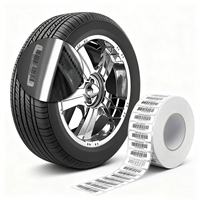 Ruban adhésif découpé sur mesure à haute adhérence et résistant aux hautes températures pour étiquettes de vulcanisation de pneus automobiles – Marquage de séries en caoutchouc résistant à la chaleur