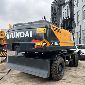 Excavadora de Ruedas Hyundai 210W-9 150-7 150 Usada Original Importada para Minería/Construcción, Hyundai 210W-9 150-7 150 de Segunda Mano - Product Image 6