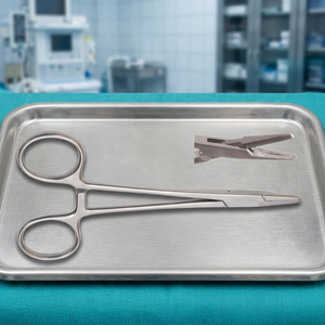 Mayo Hegar Needle <b>Holder</b> Forceps Manual Stainless Steel Customized Size Suture <b>Holder</b> Dental Surgical Instruments CE Certified - Product Image 3