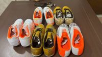 Lot de Stock de Chaussures de Football FG pour Hommes Couleurs Assorties Vente en Gros Bottes de Football Prêtes à l'emploi Approvisionnement en Gros