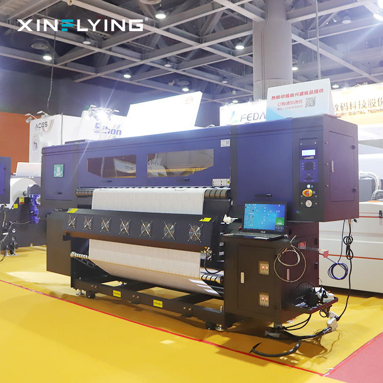 Commercial Sublimation Printer I3200 Large Format 190CM Direct Dye Sublimation Textile Printer Heater Transfer Machine