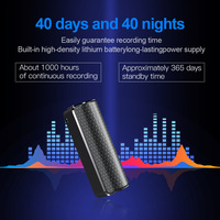 Enregistreur vocal numérique GBE Q70 activé par le son, USB, grande capacité 8 Go/16 Go/32 Go/64 Go/128 Go, longue autonomie, support magnétique