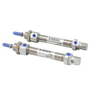 กระบอกลมสแตนเลส SMC รุ่น CD85N12-15B Airtac MI25-50-S-CA แบบแม่เหล็กสวิง สำหรับเครื่องจักร ต่อพลาสติกแบบเกลียว - Product Image 2