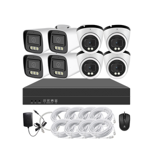All'ingrosso Set di telecamere per esterni a Cctv tutto in uno 4K 8CH sistema di allarme di sicurezza per la casa intelligente con fotocamera - Product Image 5