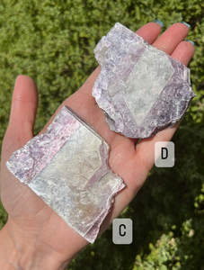 Wholesale <b>Raw</b> Lepidolite Mica Slabs <b>Crystal</b> Slab, Lepidolite Slab, Lepidolite Slice, Natural Lepidolite, Purple Mica - Product Image 2