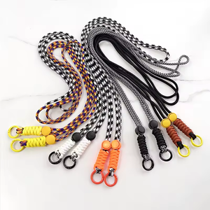 2024 מוצר חדש מותאם אישית חבל תלייה וחבל תלייה באיכות גבוהה שרשרת מחזיק מפתחות מתכת מחזיקי מפתחות סיליקון סיבי פוליאסטר - Product Image 4