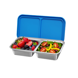 Wholesale BPA-Free Eco-friendly Stainless Steel Food Container Silicone Seal Dishwasher Safe Kids Bento <b>Lunch</b> <b>Box</b> Heatable Lid - Product Image 3