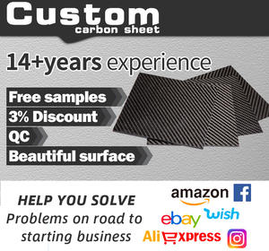 Prix usine <span class=keywords><strong>3k</strong></span> Twill Weave 3mm 4mm 5mm 6mm 7mm 8mm Épaisseur Feuille de fibre de carbone - Product Image 6