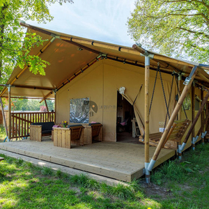 Tente de camping, hôtel, séjour, tente de safari, tente de luxe en pin finlandais, vente chaude, yourte, maison, <span class=keywords><strong>5</strong></span> m <span class=keywords><strong>x</strong></span> <span class=keywords><strong>7</strong></span> m - Product Image 2