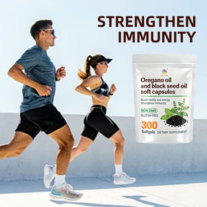 Capsule Morbide di Olio di Origano e Olio di Semi Neri all'Ingrosso con Etichetta Privata, Integratore per Aumentare Vitalità ed Energia e Rafforzare l'Immunità - Product Image 4