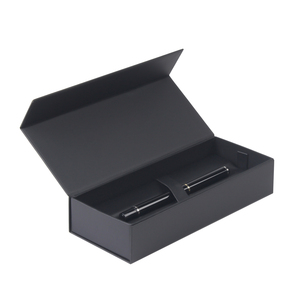 Wholesale Custom Logo Book Type Cash Jewelry Watch Storage Box General Packaging Manufacturers Paper Pen Box