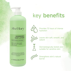 Loción Corporal Nutritiva e Iluminadora de Marca Privada al por Mayor, No Irritante, 1000 ml, Fabricante OEM, Hidratación de 72 Horas, Frescura - Product Image 5