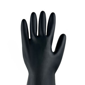 Kurzes Butyl Chemical Laboratory Gummi <span class=keywords><strong>Hand</strong></span>-und Armschutz Industrie gummi handschuhe - Product Image 3