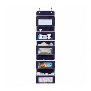 Custom Clear Window Hanging Organizer for Kitchen Jewelry & Garage Use Over Door Wall Mount Shelf in Baby Room & Pantry - Product Image 3