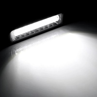 Feux de travail LED bicolores DC12V blanc + jaune, feux antibrouillard pour voiture, accessoires d'éclairage extérieur pour SUV, camion, VTT, tout-terrain