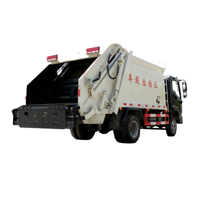 Shacman X9 Xe tải rác 4x2 xe tải nhỏ giá 130hp Trung Quốc giá rẻ tùy chỉnh xe tải nén rác xe