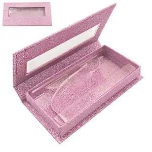 Luxury and Fashion Custom Private Label Empty Eyelash Boxes Handmade New Products