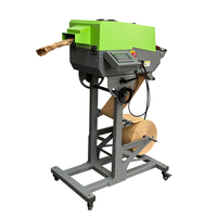 Machine de fabrication de coussinets de protection en papier kraft pour l'emballage de fer et de métal, machine de découpe partielle de rouleaux de papier kraft