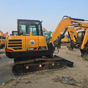 Excavatrice d'<span class=keywords><strong>occasion</strong></span> à succès, <span class=keywords><strong>mini</strong></span>-excavatrice SANY SY60 d'<span class=keywords><strong>occasion</strong></span>, excavatrice de 6 tonnes pour les travaux de génie civil - Product Image 1