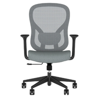 Chaise de bureau ergonomique en maille avec hauteur et appui-tête réglables, design moderne, idéale pour la chambre
