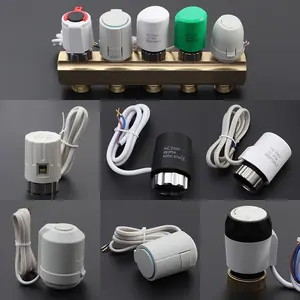 Tête d'actionneur thermique électrique 230V NO NC pour thermostat, collecteur, chauffage par le sol, <span class=keywords><strong>radiateur</strong></span>, normalement ouvert, fermé - Product Image 2