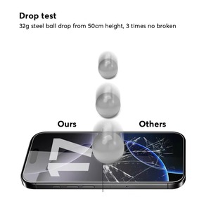 ฟิล์มกระจกนิรภัย9D ป้องกันรอยขีดข่วนพิเศษสำหรับ <span class=keywords><strong>iPhone</strong></span> 17ถึง11และ Samsung <span class=keywords><strong>S</strong></span>/A ซีรีส์การป้องกันหน้าจอ - Product Image 6