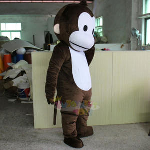 Costume de mascotte singe mignon sur mesure pour adulte, style anime, <span class=keywords><strong>tenue</strong></span> en peluche pour événements/fêtes, vente en gros disponible - Product Image 4