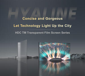 شاشة عرض عالية الجودة داخلية مرنة ليد فيلم شاشة عرض لوحة فيلم للزجاج - Product Image 5