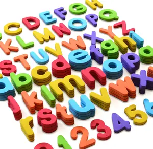 Customized Baby Learn Fridge Magnets Alphabet Educational Numbers Magnetic Letters