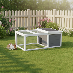 Maison de <span class=keywords><strong>Lapin</strong></span> en Bois Bon Marché <span class=keywords><strong>Clapier</strong></span> à <span class=keywords><strong>Lapin</strong></span> Petite Cage à <span class=keywords><strong>Lapin</strong></span> - Product Image 1