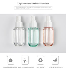 Emballages Vides pour Tonique <span class=keywords><strong>Visage</strong></span>, Personnalisables, Givrés Noir Rose, Flacons Vaporisateurs pour Cheveux, Corps et <span class=keywords><strong>Visage</strong></span> - Product Image 5