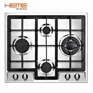 Innovadora Estufa de Gas Natural de Cuatro Quemadores con Encendido CE, Superficie de Acero Inoxidable y Alta Eficiencia, Fabricada en China - Product Image 4