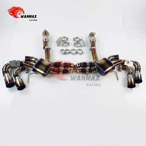 Sistema de Escape de Titanio <span class=keywords><strong>para</strong></span> Chevrolet Corvette C8 Stingray Z51, Silenciador de Escape Valvetronic, Tubo Catback con Válvulas de Fábrica - Product Image 1
