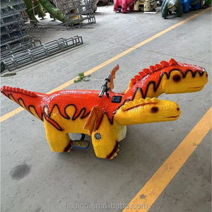 Trottinette électrique de dinosaure de marche de <span class=keywords><strong>jeu</strong></span> de course d'enfants-construction en métal pour l'usage d'intérieur/extérieur dans la garderie de centres commerciaux 4-6 ans - Product Image 6