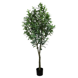 Árbol de olivo artificial natural, decoración para el hogar de lujo, novedad, suministro de fábrica - Product Image 1