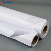 Film Vinyle Adhésif Écologique en PVC pour Covering Automobile, Épaisseur 80-100 Microns, Colle Permanente/Amovible pour Publicité sur Véhicules