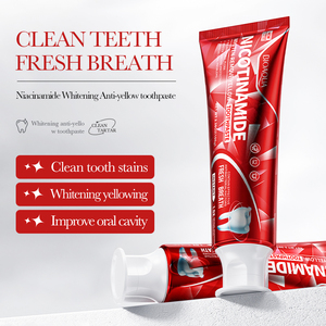 Dentifricio al <span class=keywords><strong>bicarbonato</strong></span> di sodio BIOAQUA per la pulizia e lo sbiancamento dei <span class=keywords><strong>denti</strong></span>, con nicotinamide, acido ialuronico e menta fresca. - Product Image 3