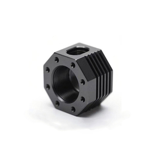 Mecanizado CNC de 5 Ejes Personalizado OEM para Piezas de Aluminio Anodizado Negro para Componentes de Equipos de Automatización - Product Image 3