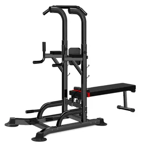 Commerciële Multifunctionele Home Gym Apparatuur Pull-Up Bar Power Rack Multi Station Smith Machine Squat Rack